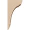 Ekena Millwork 5"W x 5"D x 10"H Wide Olympic Rough Cedar Woodgrain TimberThane Corbel, Primed Tan CORUR05X05X10OLYRCPR - alternate 3